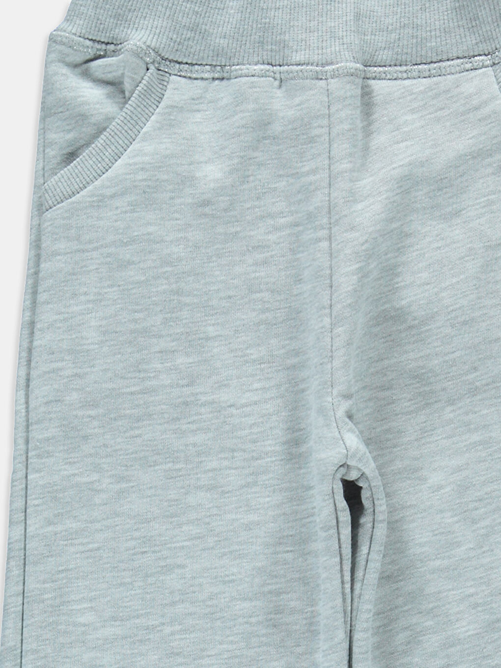 Gri Melanj Eşofman Altı-2