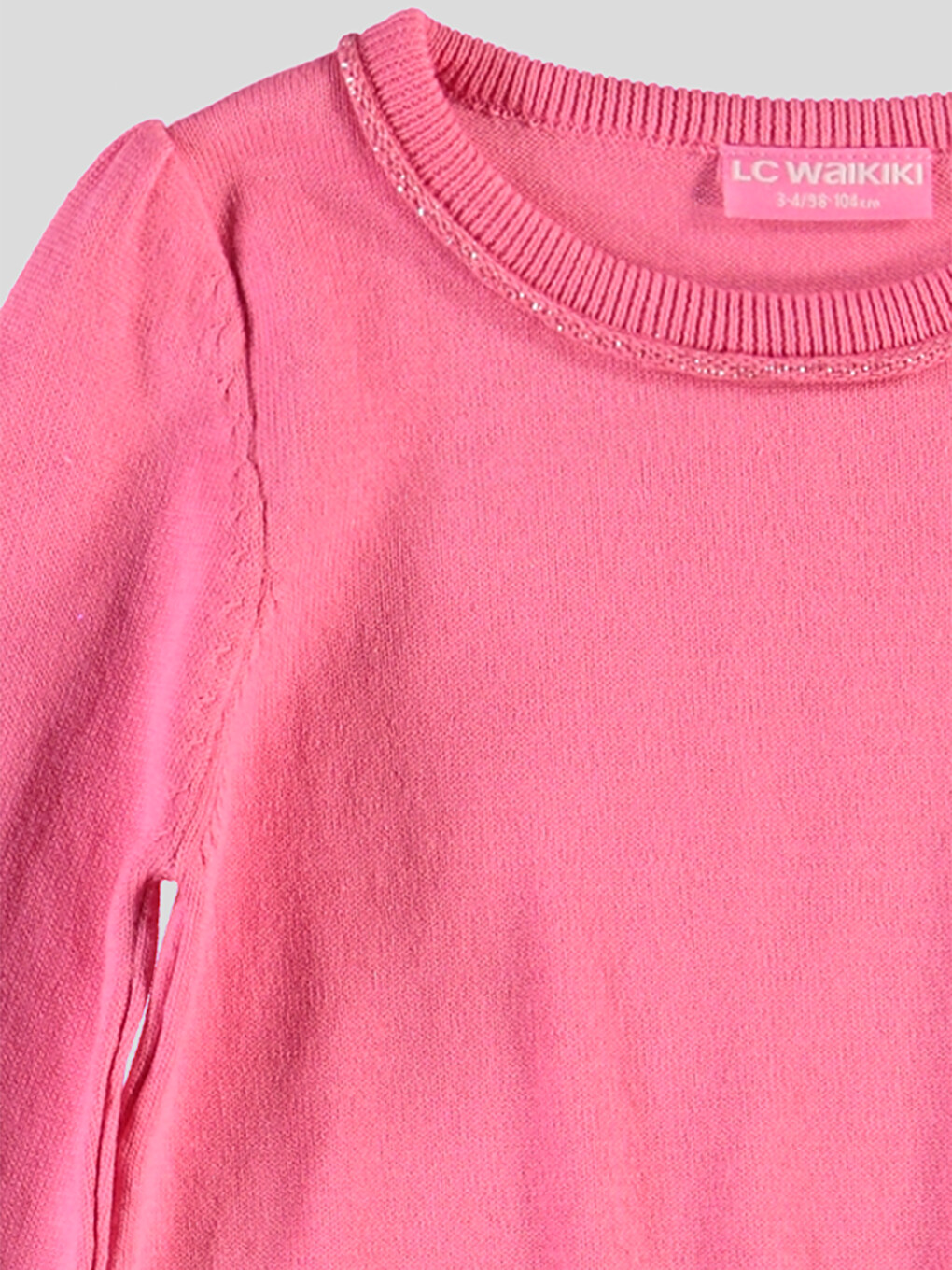 Mädchen Rosa Pullover-1