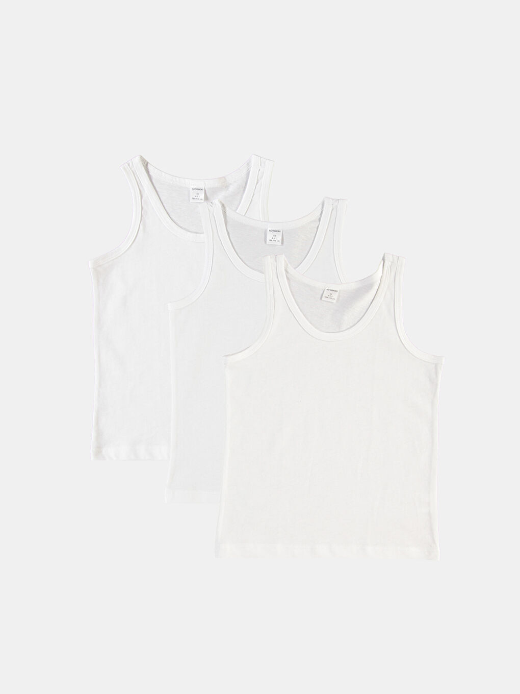 Unisex WHITE Vest