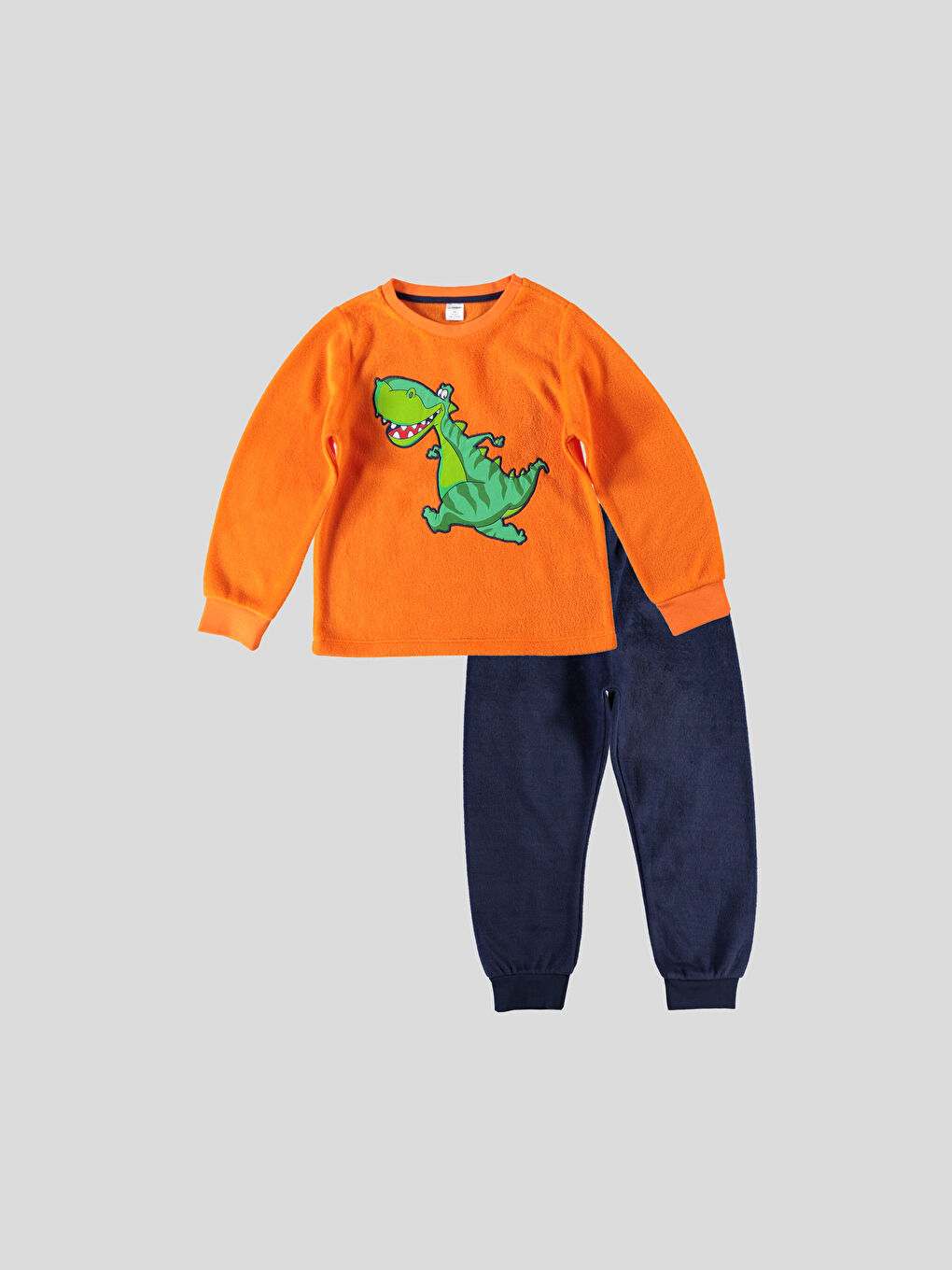 LCW DREAM Unisex ORANGE Pyjama Set -6K2551Z4-GFX