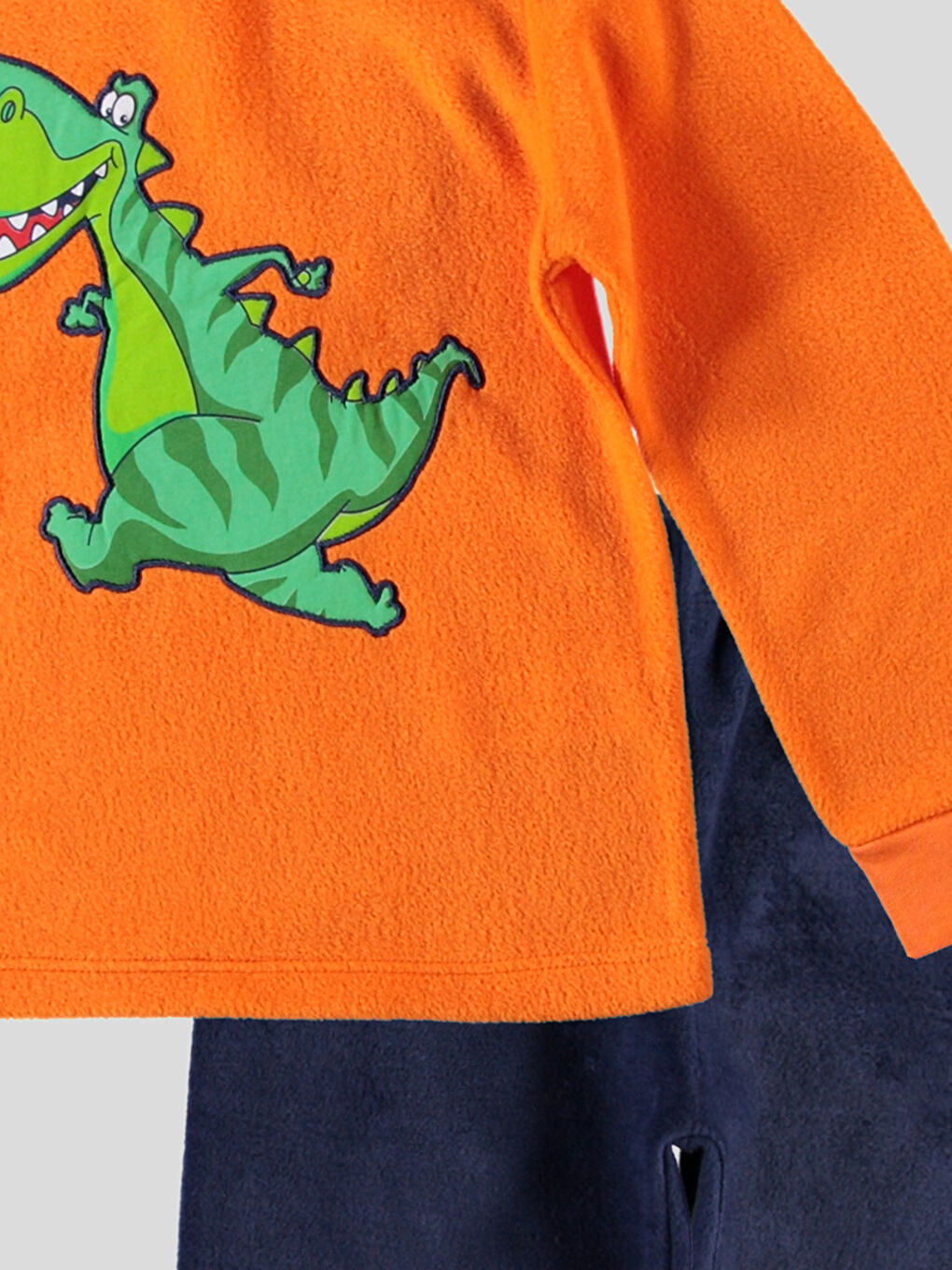 LCW DREAM Unisex ORANGE Pyjama Set -6K2551Z4-GFX