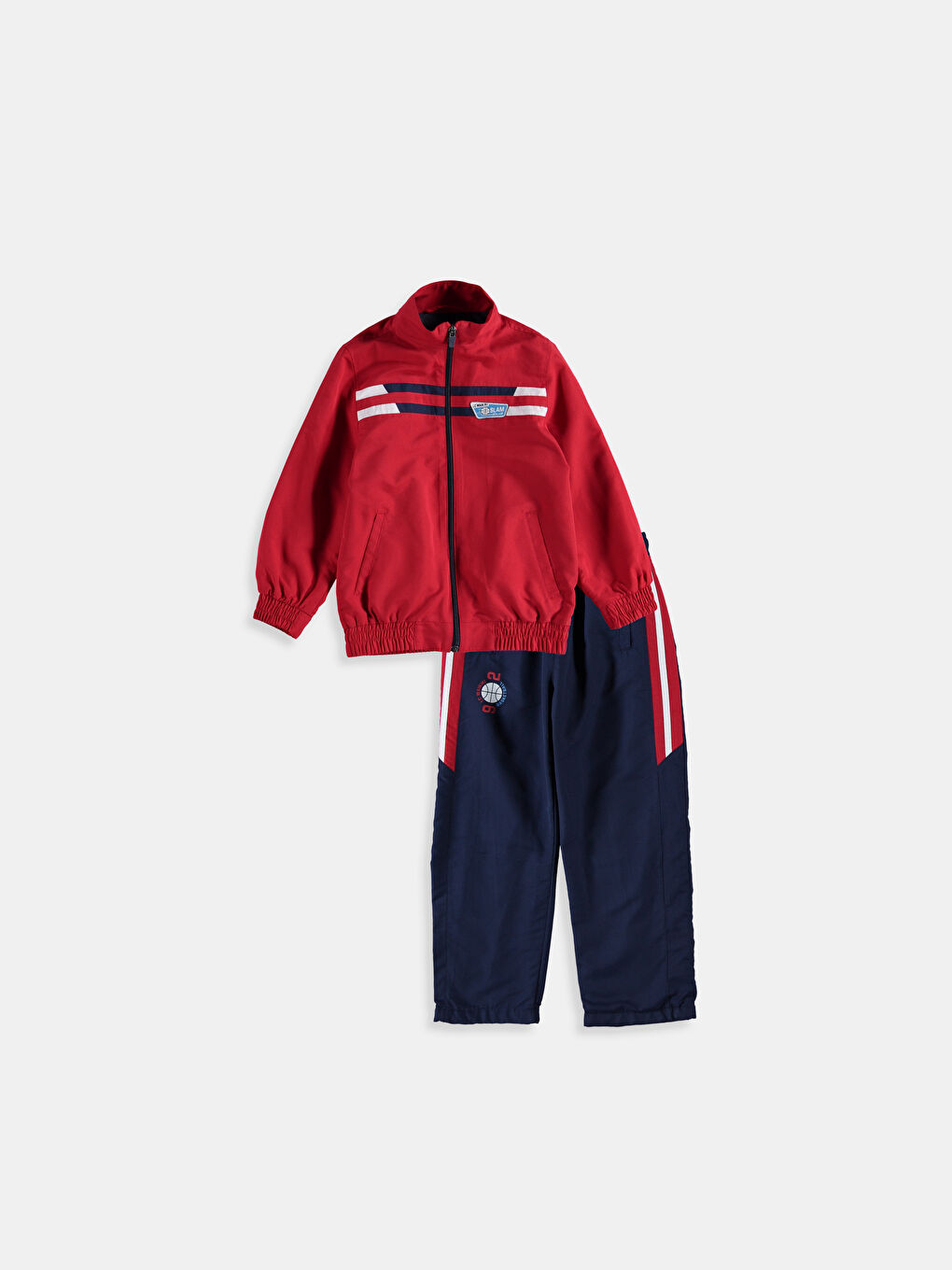 سروال رياضي أحمر للجنسين