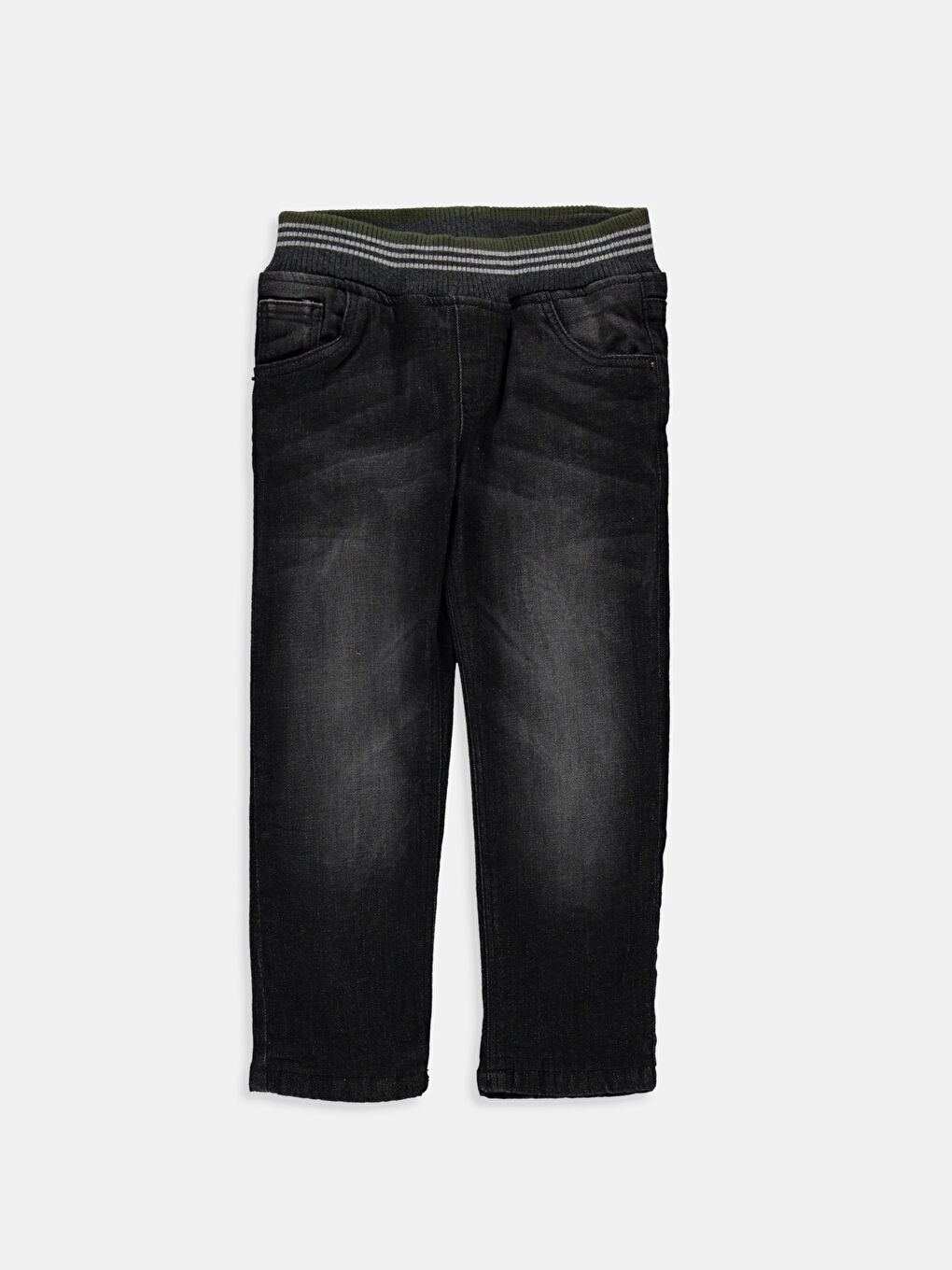Siyah Rodeo Jean Pantolon
