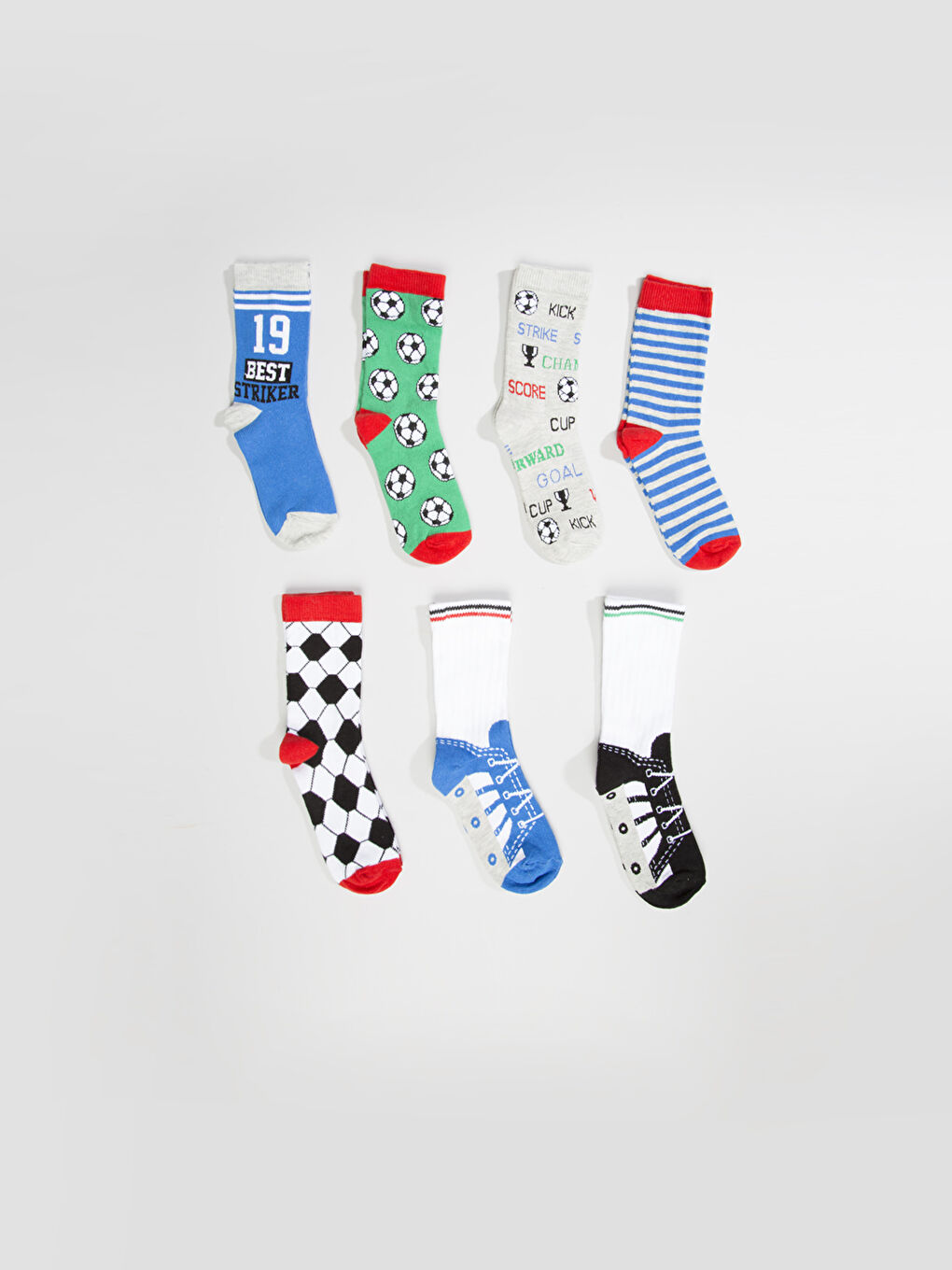 LCW Kids Unisex MISCHEN Knöchelsocken -6K2852Z4-K00
