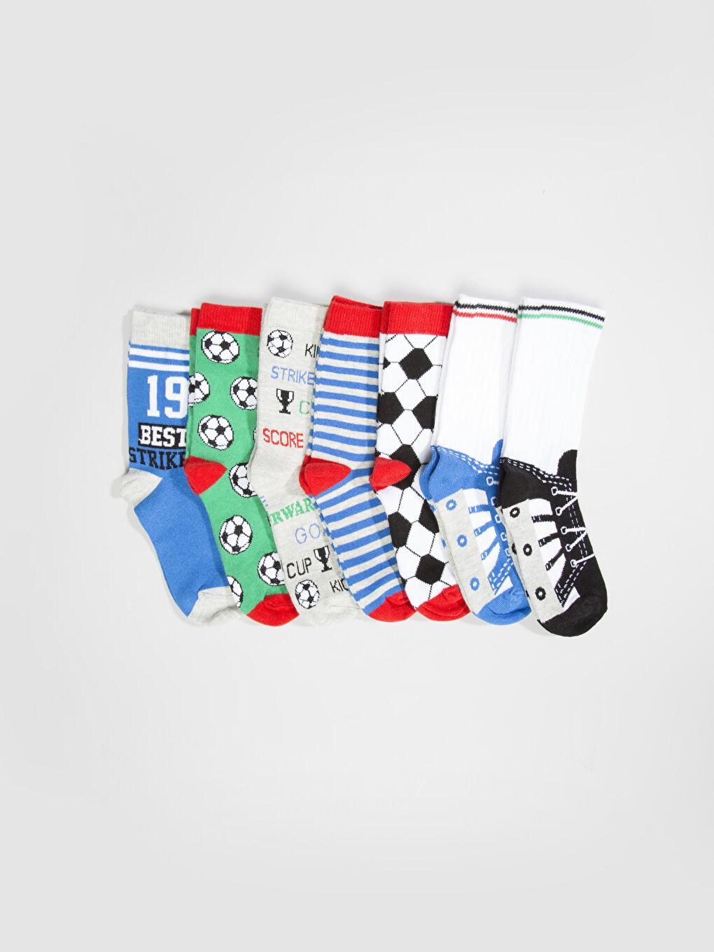 LCW Kids Unisex MISCHEN Knöchelsocken -6K2852Z4-K00