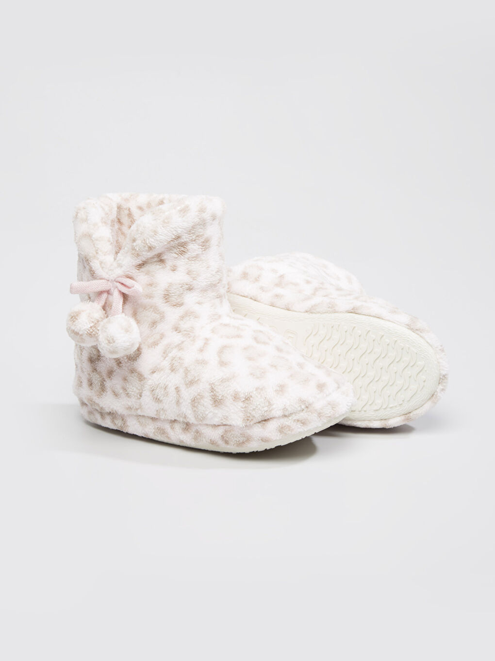 Girl PINK Slipper Boots-1