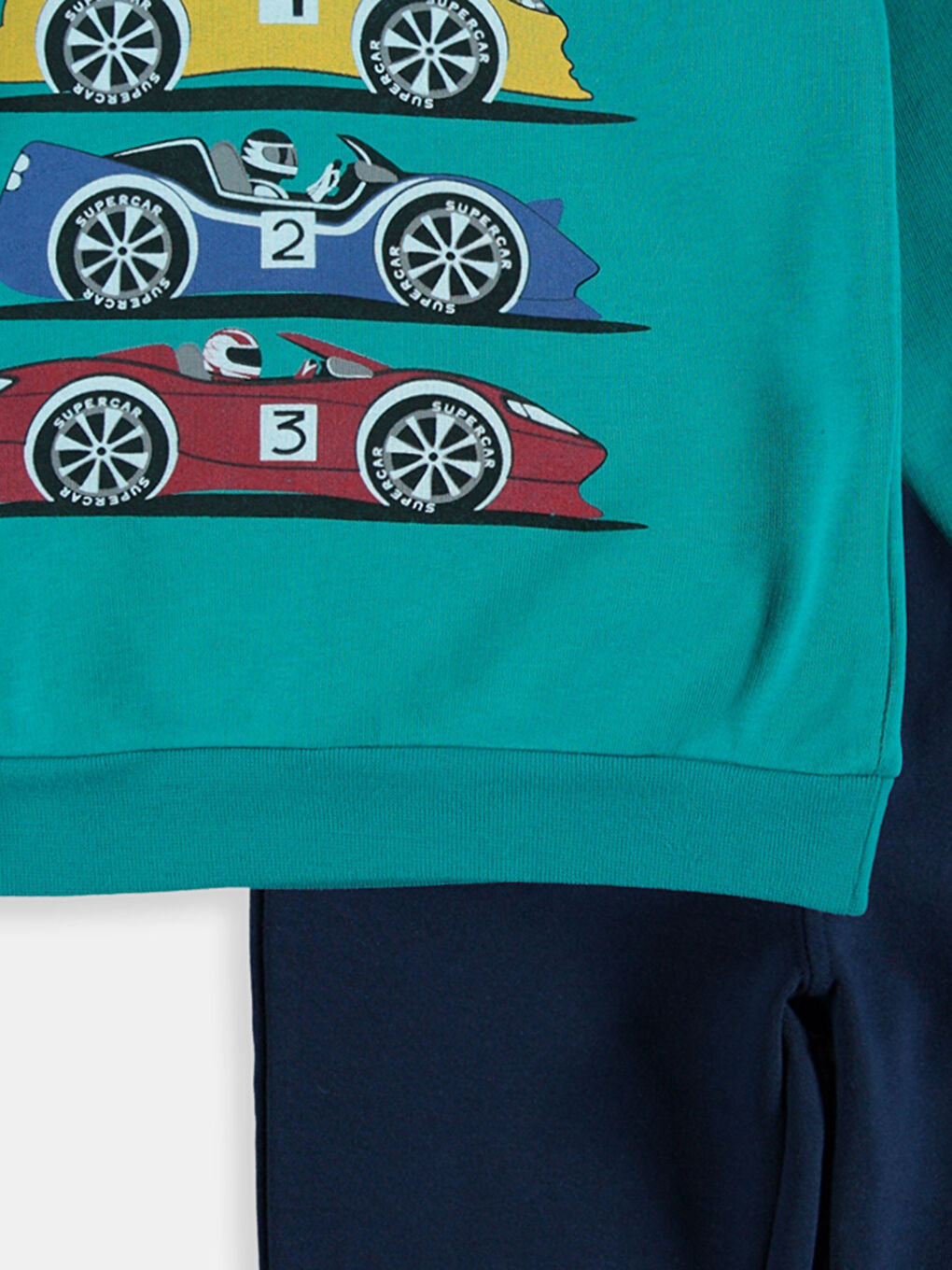 Turkuaz Suyeşili Sweatshirt-2