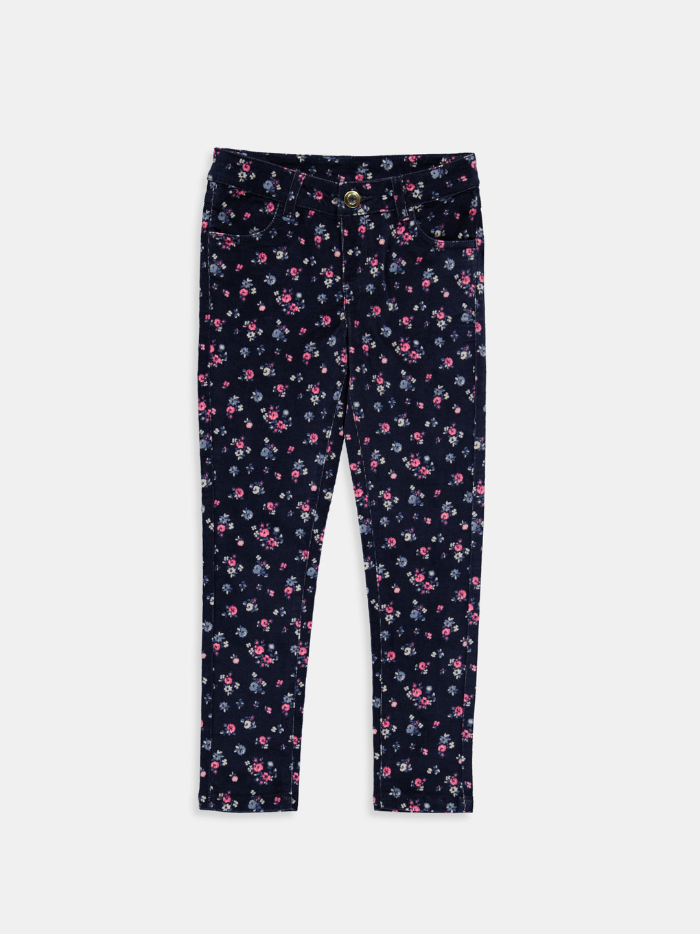 Lacivert Baskılı Pantolon