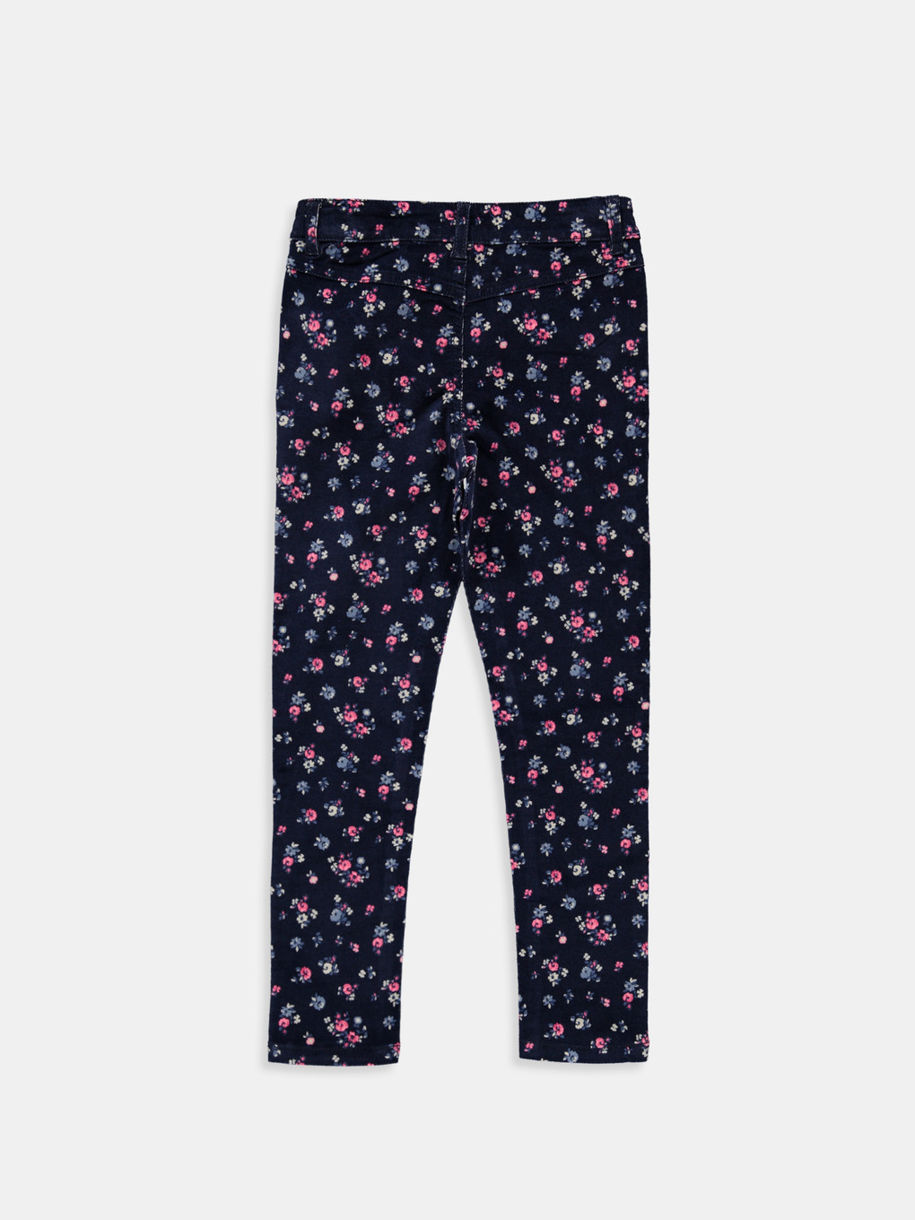 Lacivert Baskılı Pantolon-1