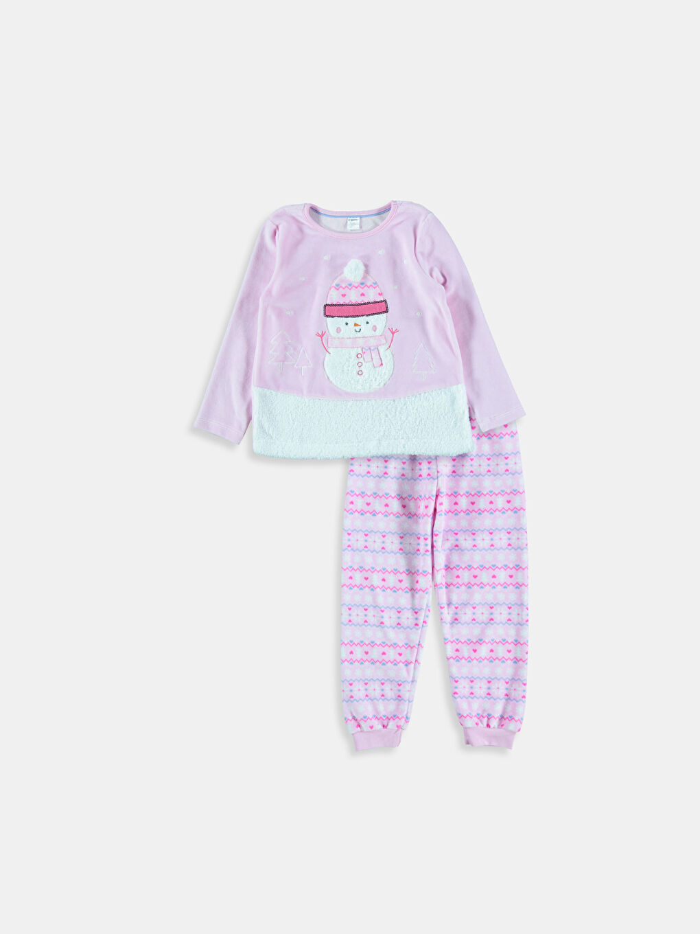 Момиче Розово Комплект пижами