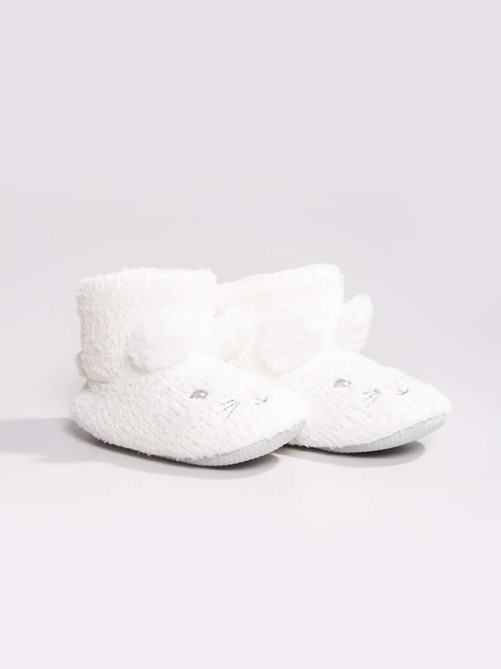 Girl WHITE Slipper Boots