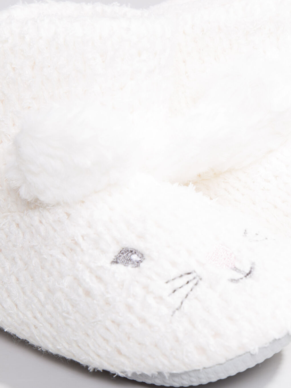 Girl WHITE Slipper Boots-3