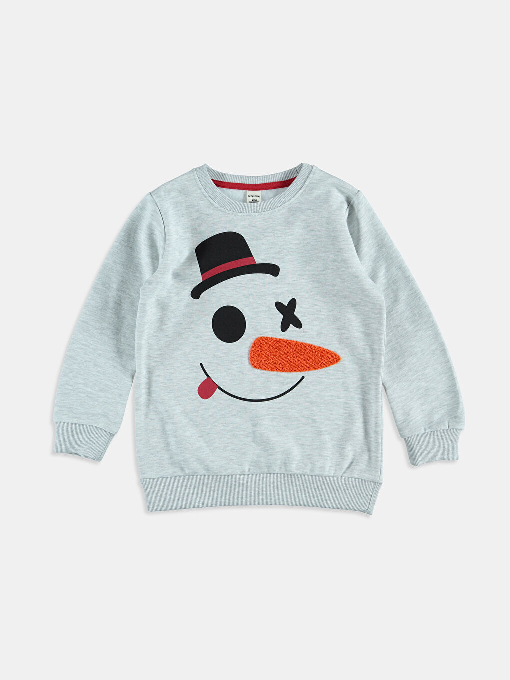 LCW Kids Unisex BLACK Sweatshirt -6K8224Z4-381