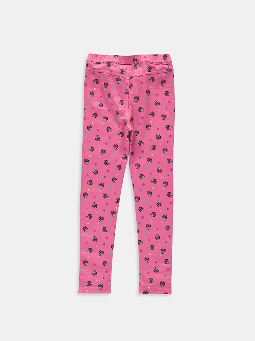 Pembe Baskılı Pantolon-1