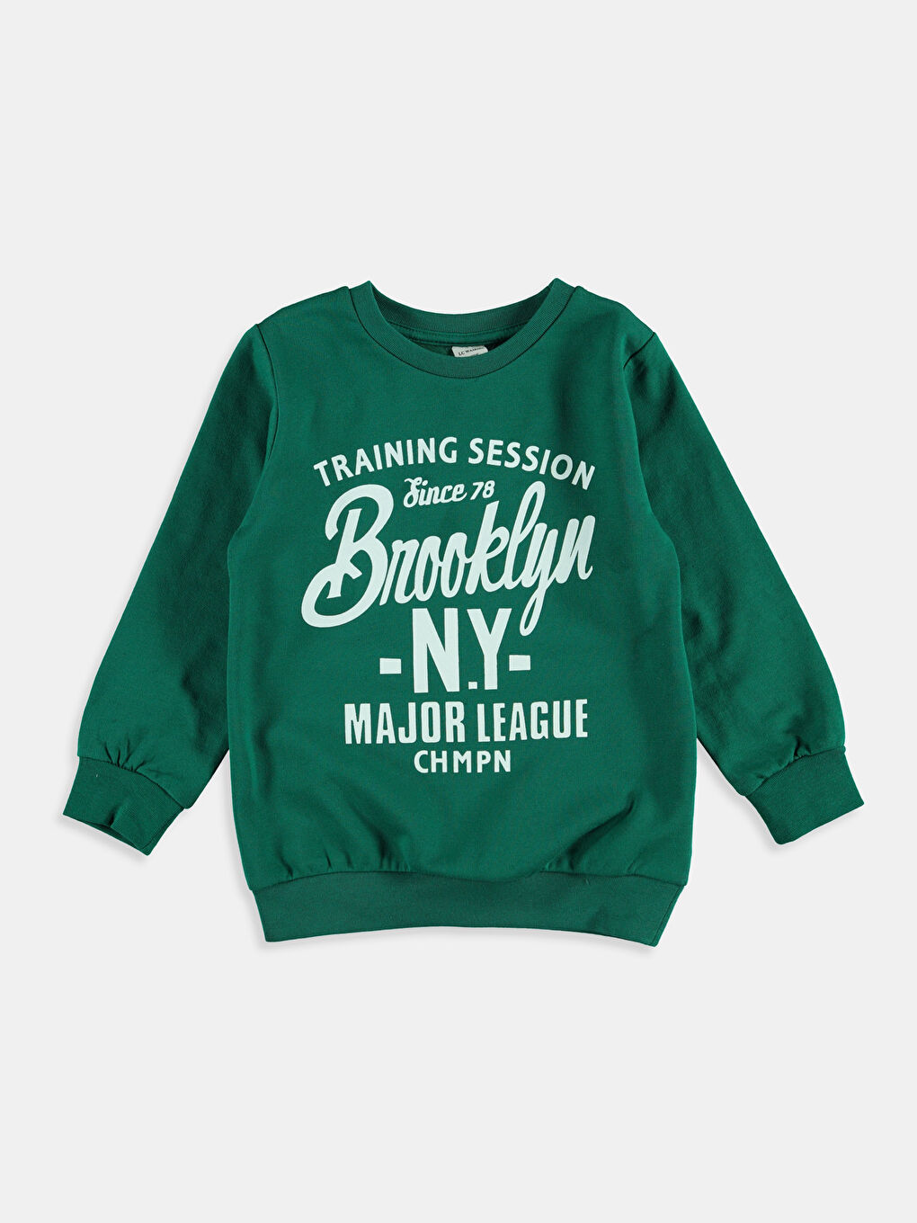 Унисекс Зелёный Свитшот