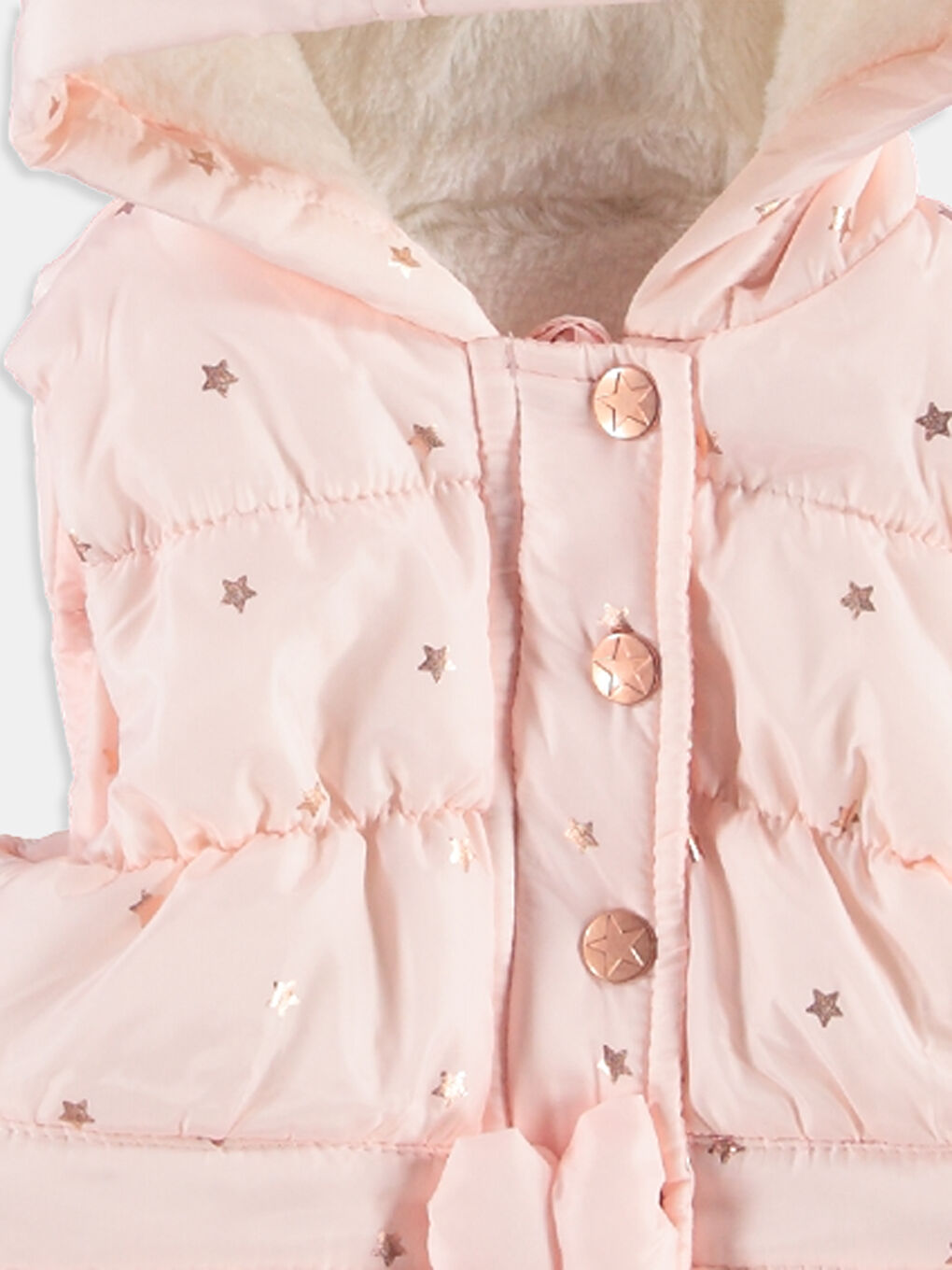 Baby Girl PINK Waistcoat-1
