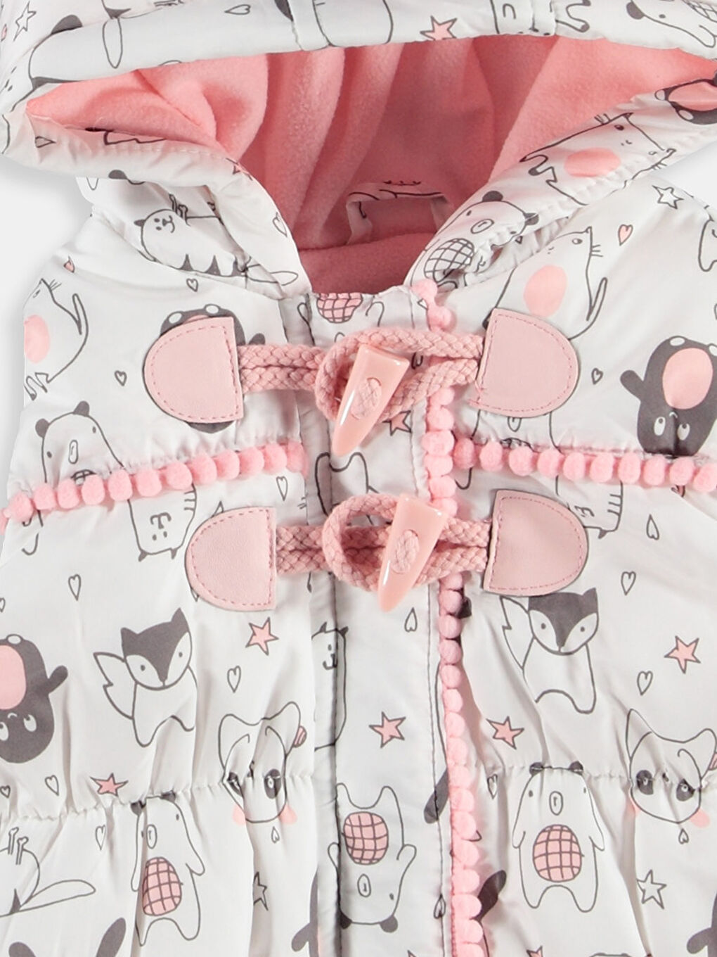 LCW baby Baby Girl ECRU Waistcoat -6K0120Z1-713