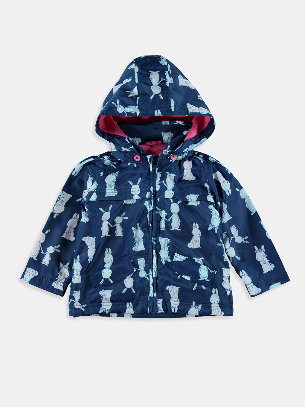 LCW baby Бебе момиче Морско-Синьо Палто -6K0121Z1-674