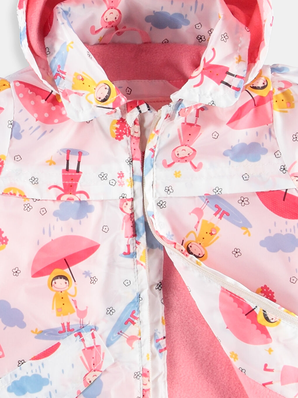 Manteau BLANC Bébé Fille-2