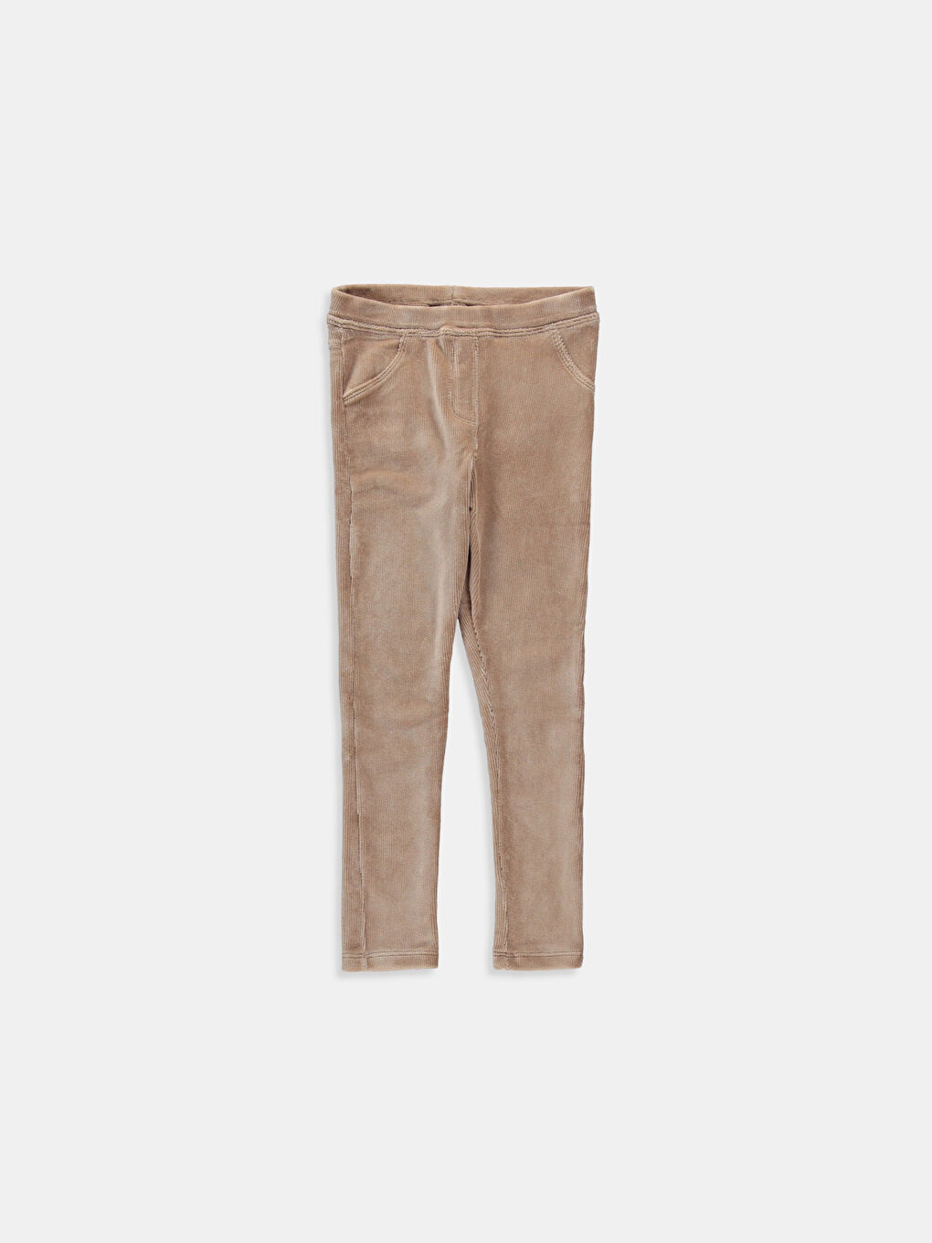 سروال ضيق بنى طفلة صغيرة