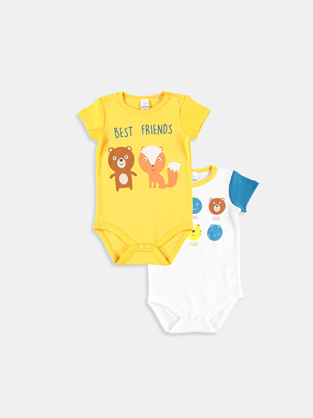 Body bébé JAUNE Unisexe