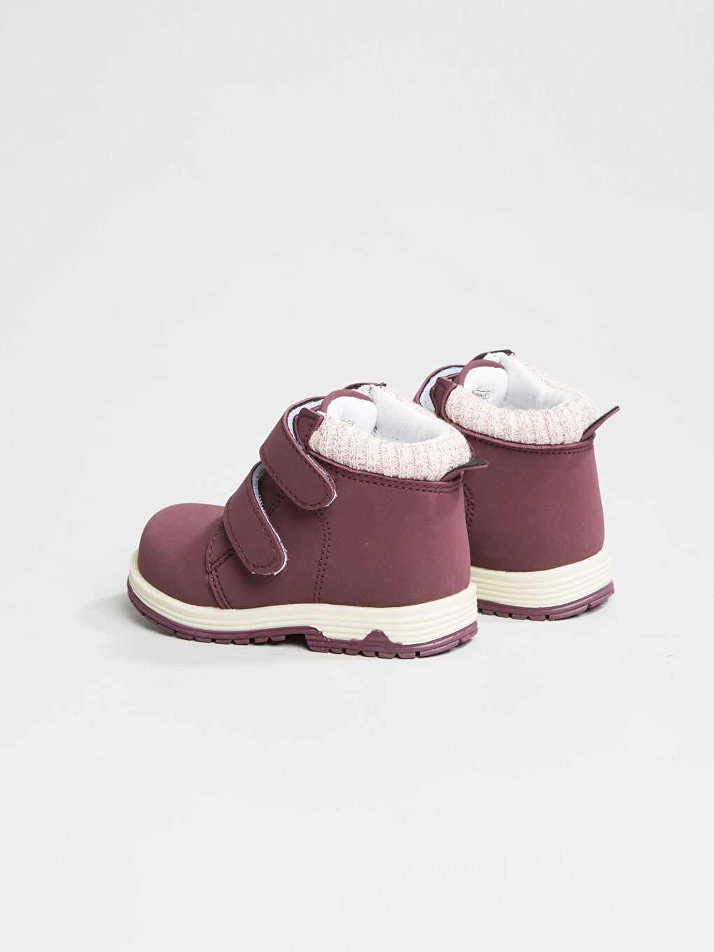 Baby-Mädchen BURGUND Stiefel-2