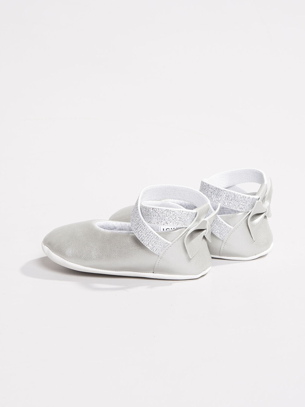 Chaussures de poussette GRIS Bébé Fille-2