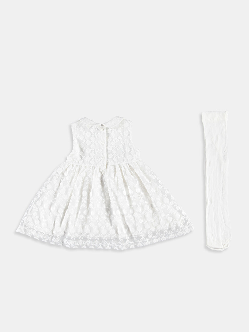 Baby Girl ECRU Dress-1