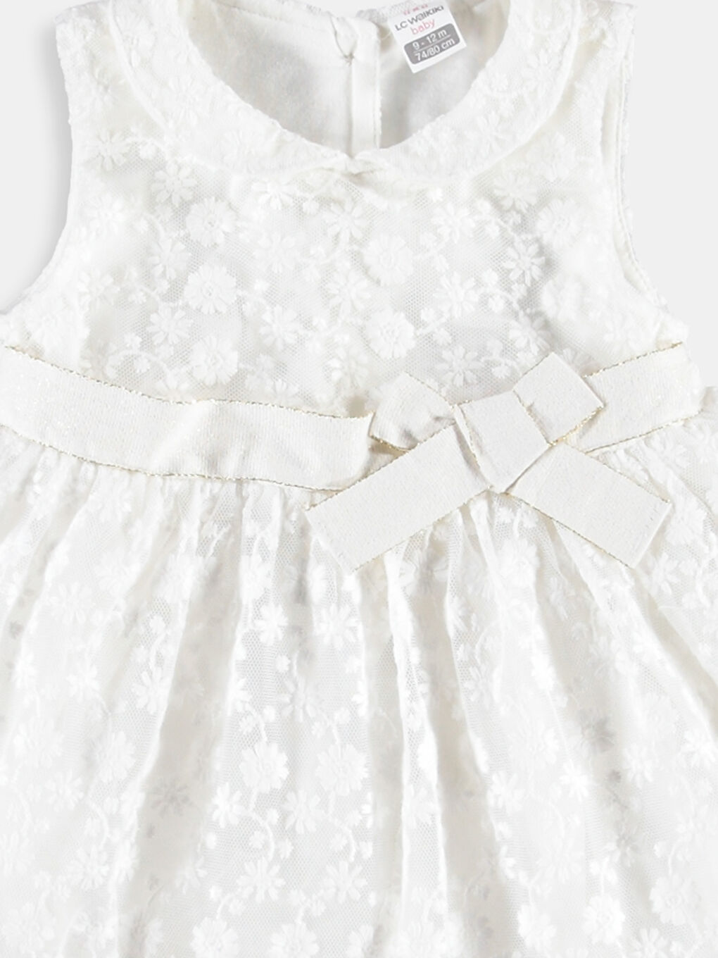 Baby Girl ECRU Dress-2