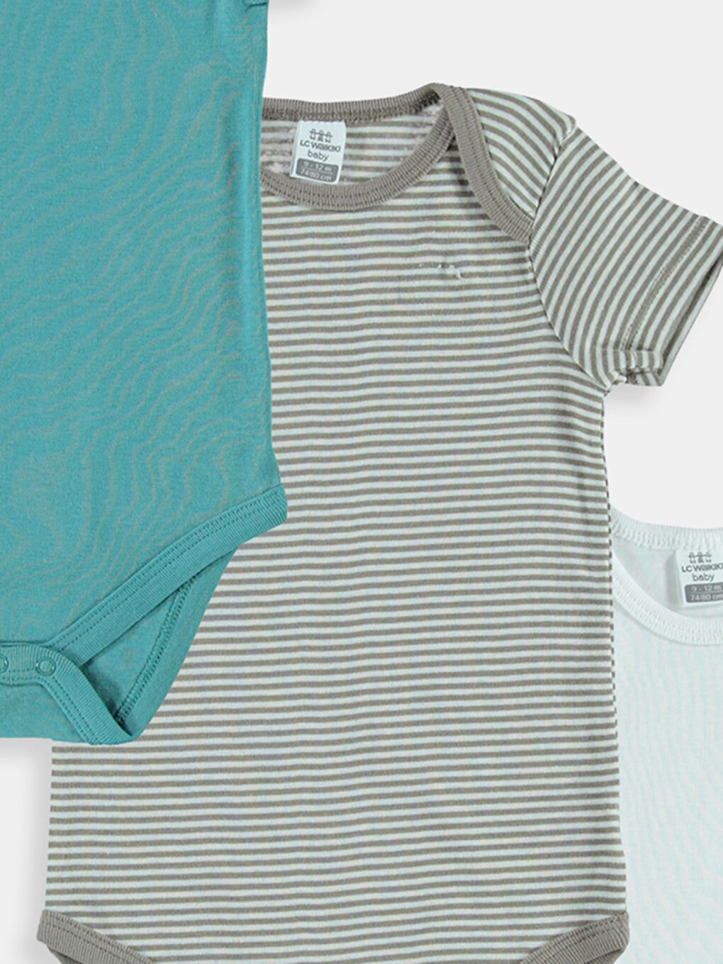 Unisex GREY Bodysuit-1