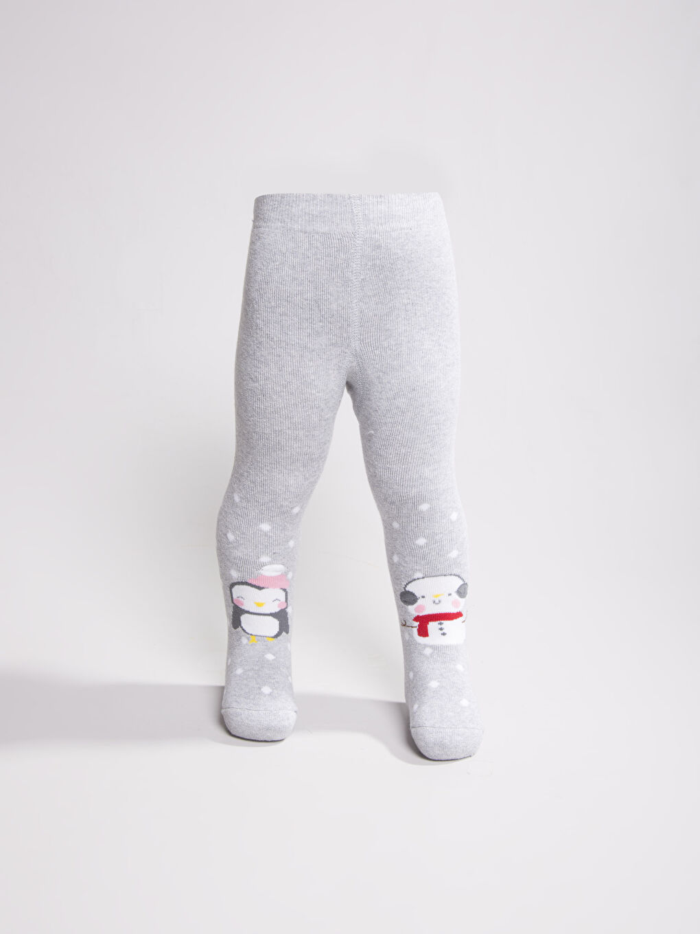 Karışık Renk İpliği Boyalı Külotlu Çorap