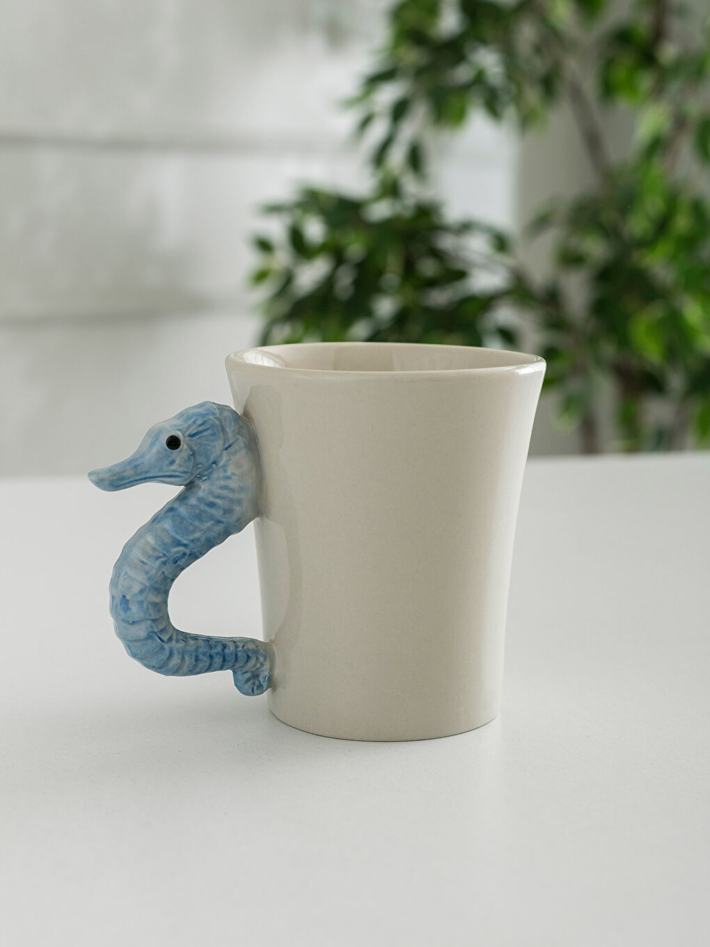 Açık Kahverengi Baskılı Kupa-1