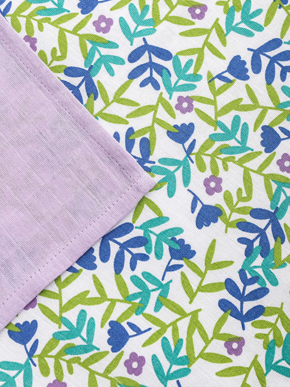 Lot de 2 Carrés en Mousseline pour Bébé Fille-2