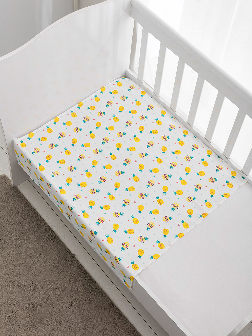 Baby Boy’s Figured Muslin Blanket-1