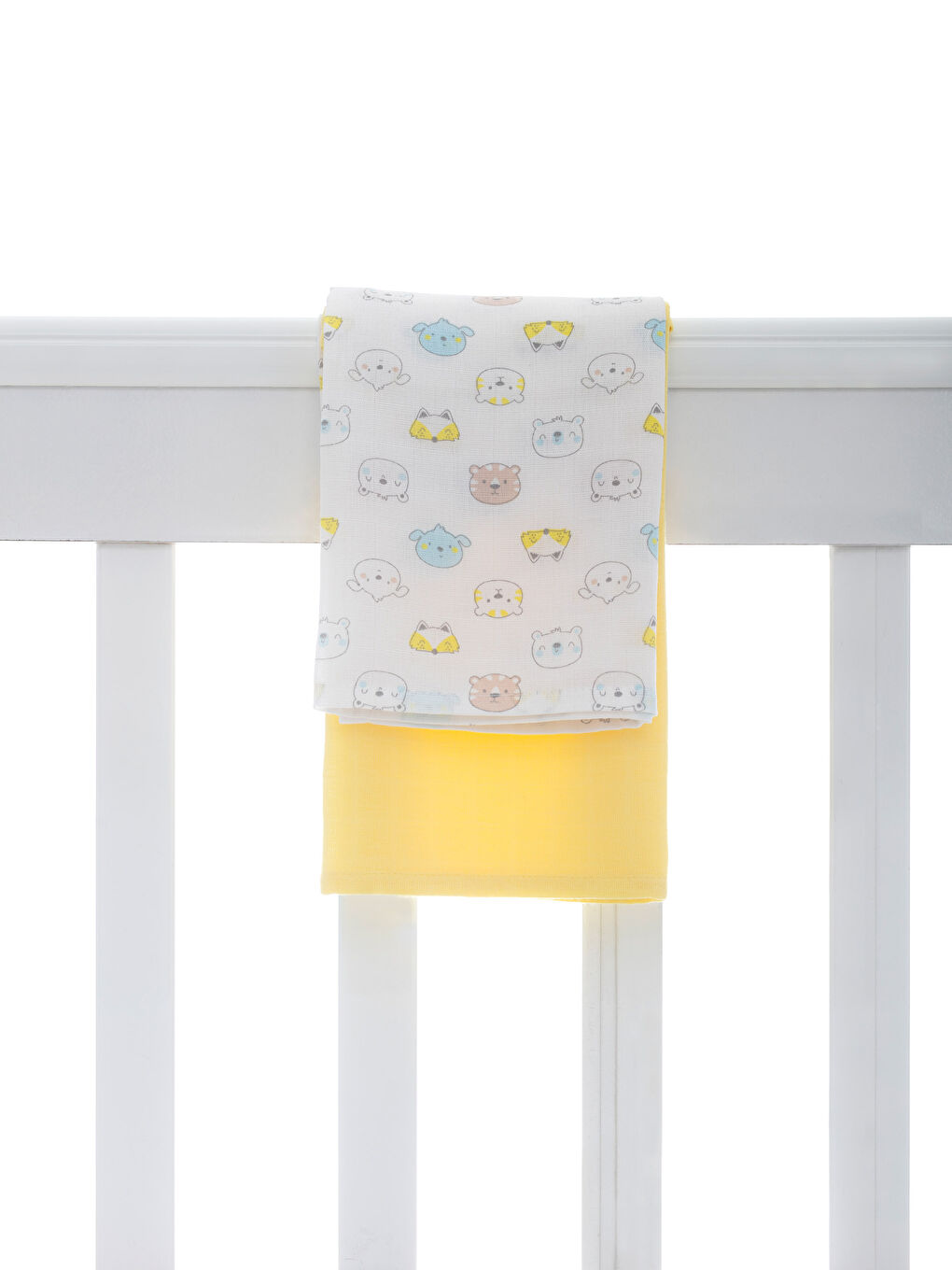 LCW baby Tetra pelene od muslina za devojčice (bebe),pakovanje 2 komada, -9W7902Z1-LRA
