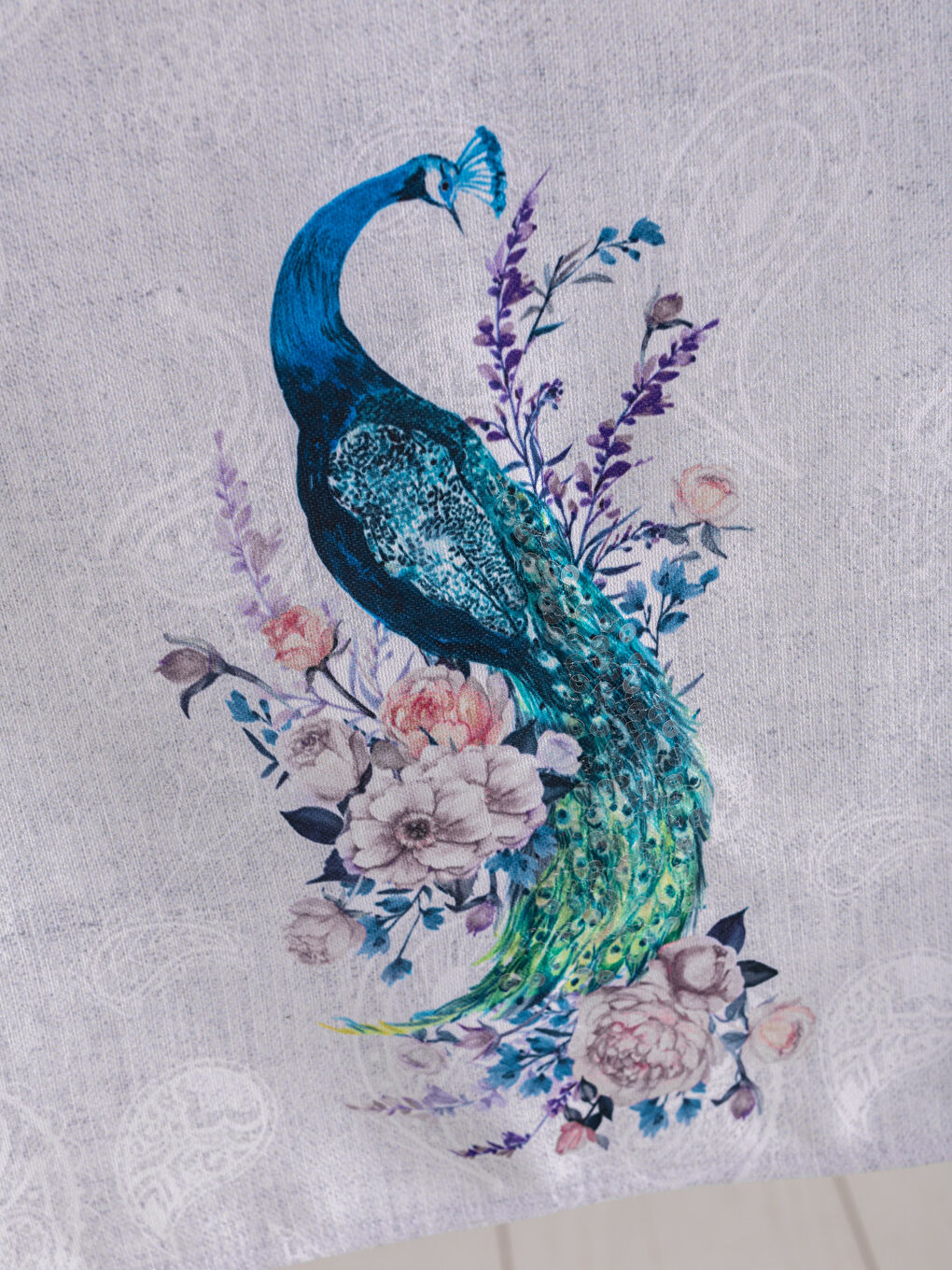 Karışık Baskılı Runner-1