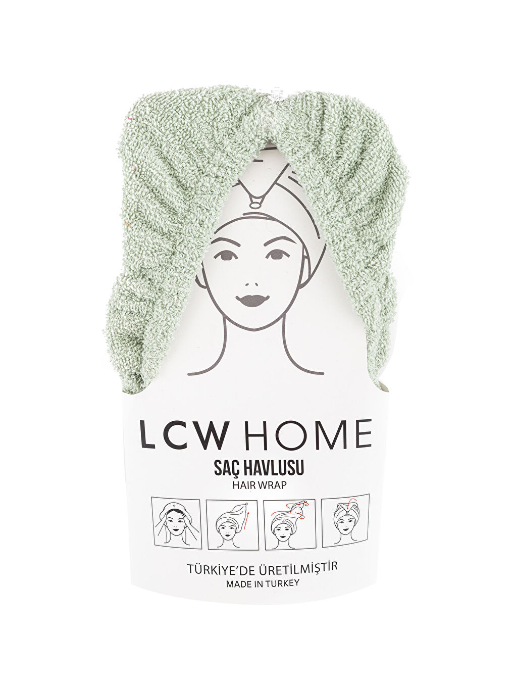 Woman GREEN Swimming Cap-3