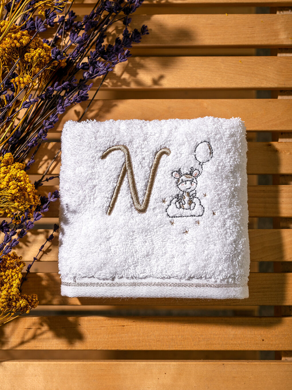 Ekru Çocuk Havlusu