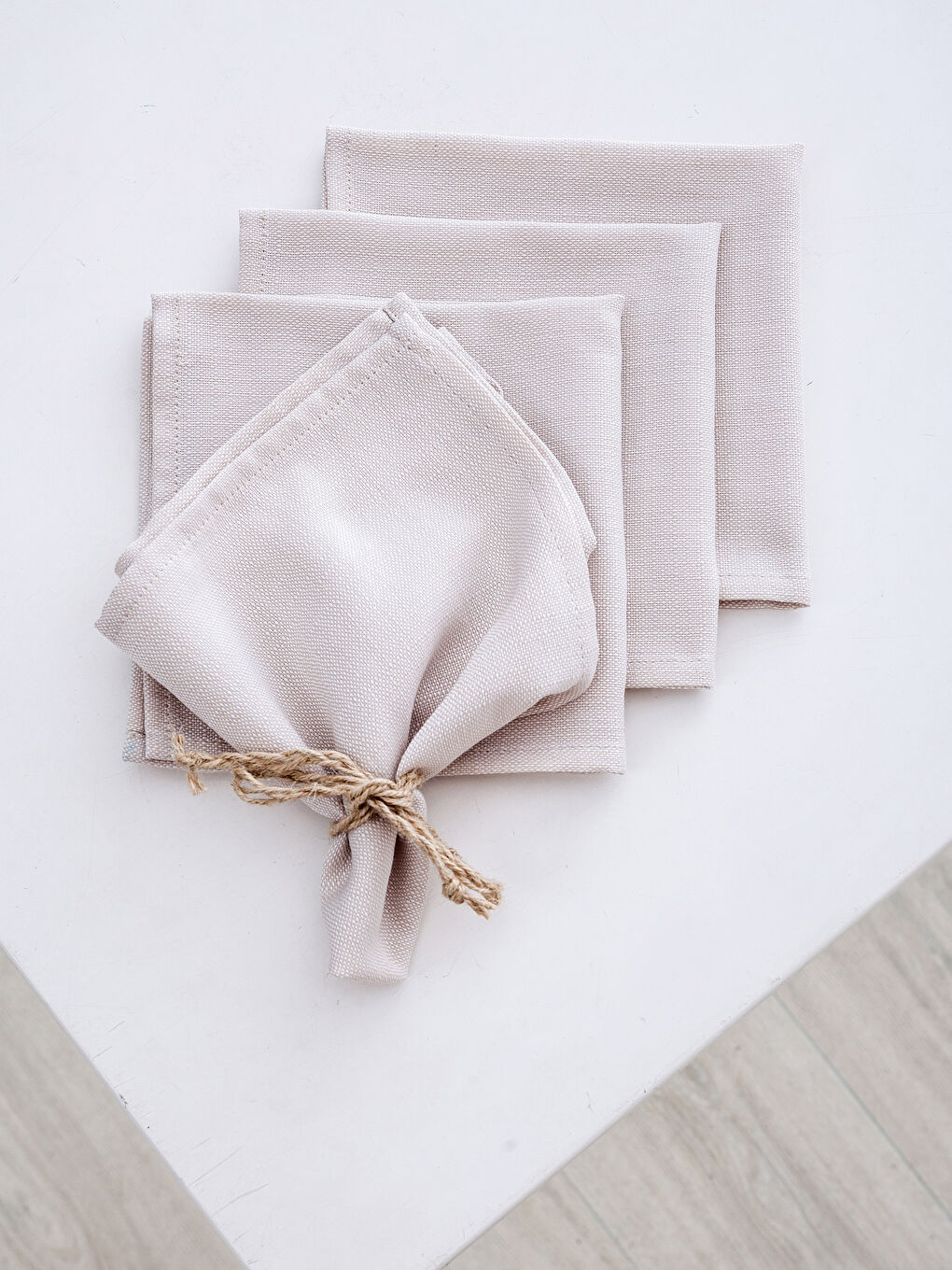 Serviette BEIGE Unisexe