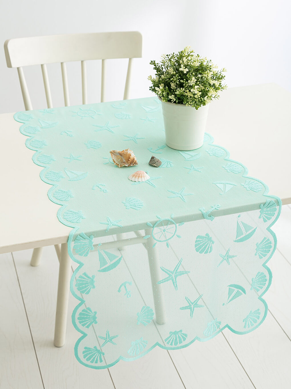 Chemin de table TURQUOISE