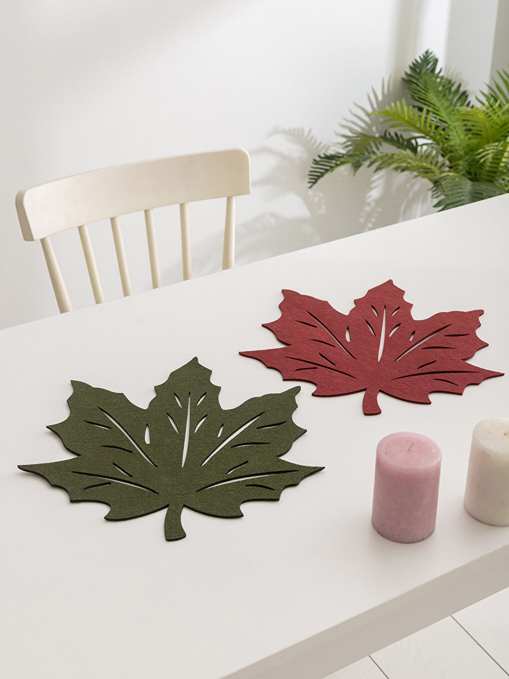 Set de table ROUGE BORDEAUX