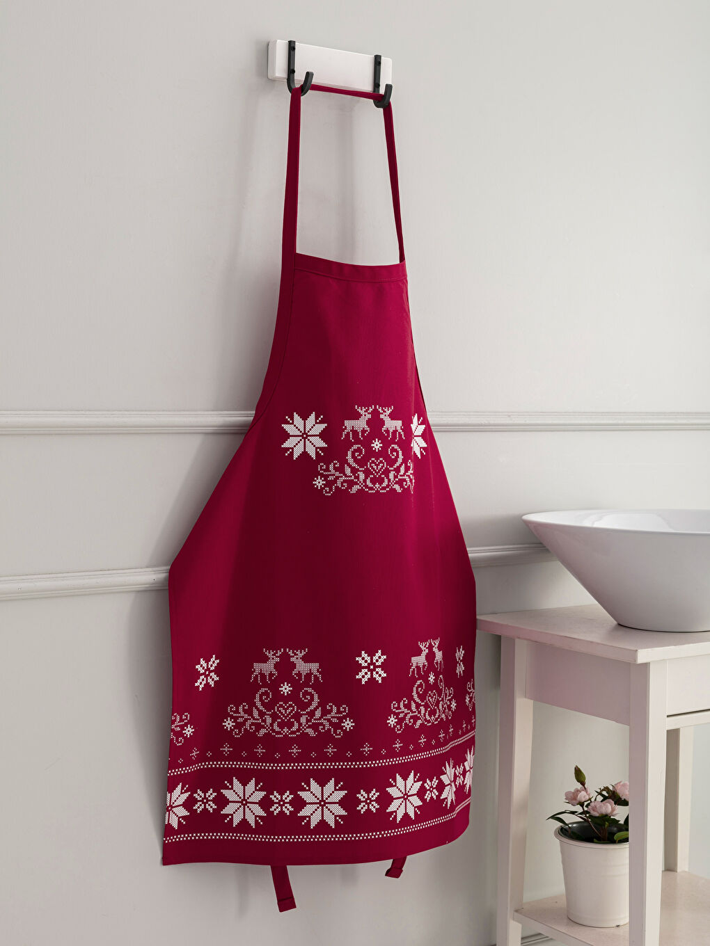 Tablier de cuisine ROUGE