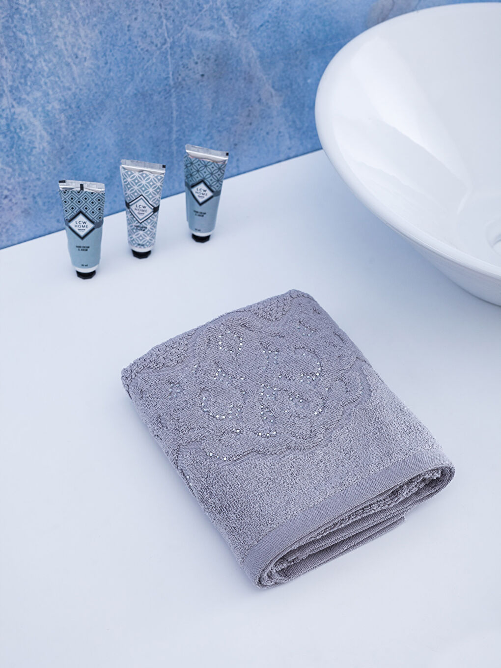 Serviette de toilette GRIS