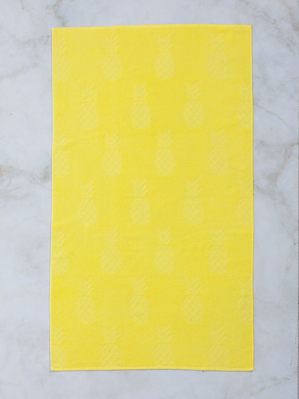 Serviette de bain JAUNE-1