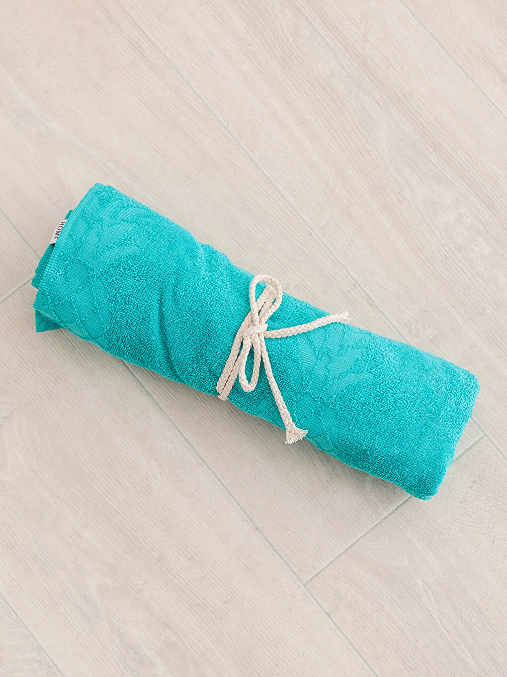 Turkuaz Suyeşili Banyo Havlusu-2