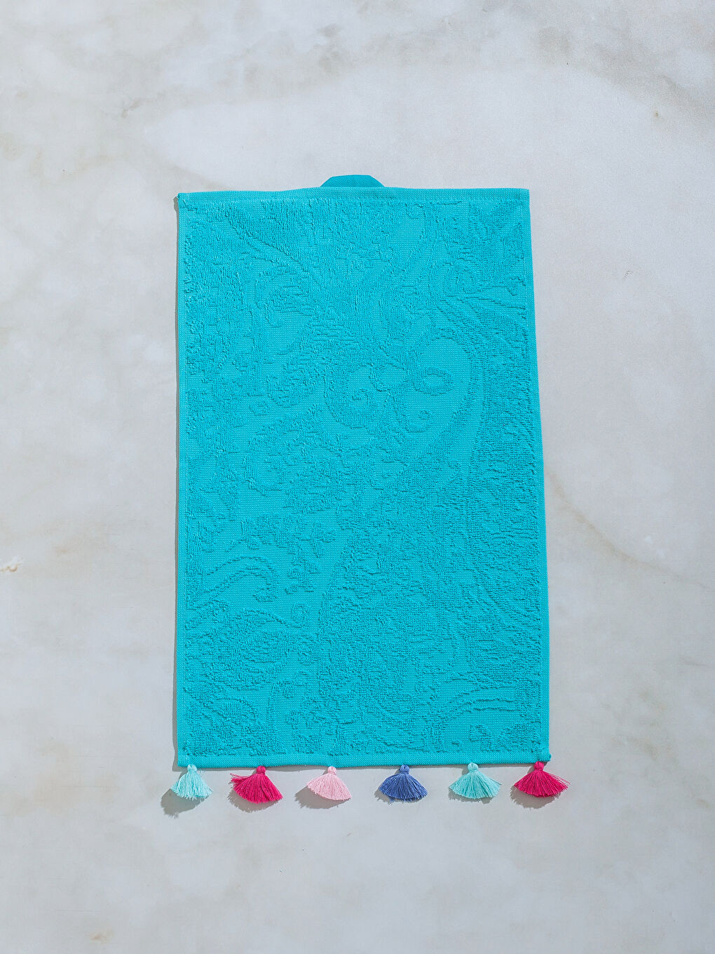 Serviette d'invité TURQUOISE-1