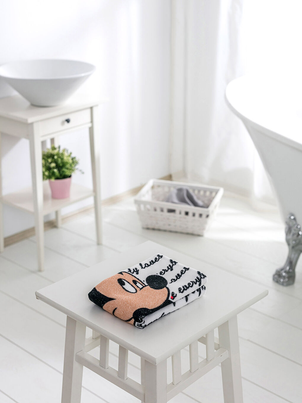 Serviette d'invité NOIR