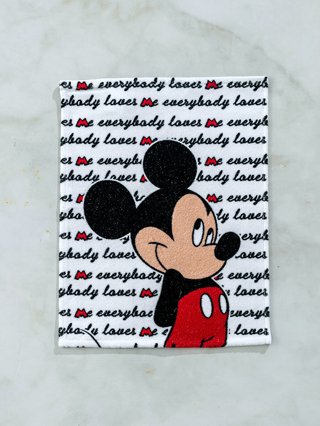 Serviette d'invité NOIR-1