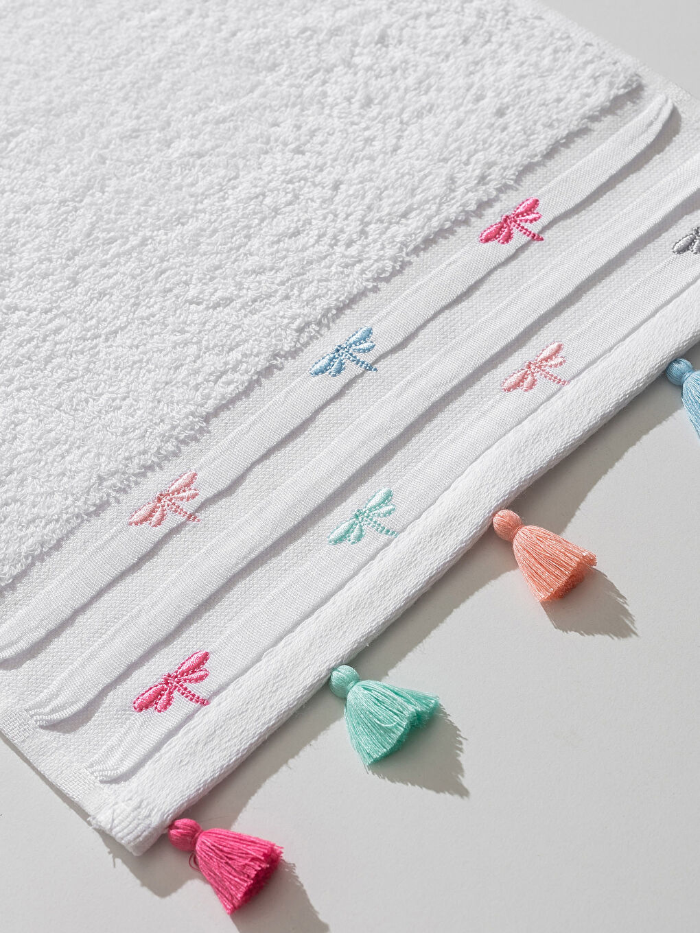 Serviette d'invité BLANC-2