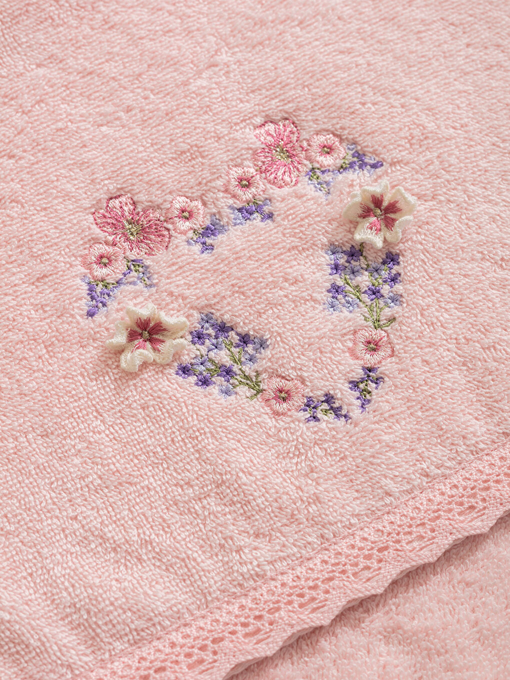 Pudra Pembe Yüz Havlusu-2